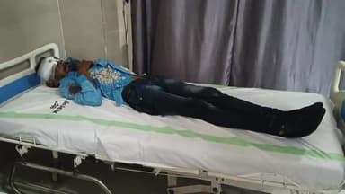 शाजापुर: मक्सी के समीप सड़क हादसे में बाइक सवार 4 लोग हुए घायल, जिला अस्पताल में उपचार जारी