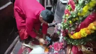 भभुआ: प्राचीन मां मुंडेश्वरी मंदिर में बिना रक्त बहाए दी जाती है बकरों की बलि