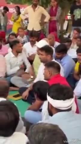 आमेर: युवती के अपहरण और गैंगरेप मामले को लेकर धरने पर बैठे एनएसयूआई प्रदेश अध्यक्ष विनोद जाखड़