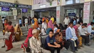 नसीराबाद: संभाग के सबसे बड़े जेएलएन अस्पताल की ओपीडी में 2 घंटे कार्य बहिष्कार के चलते मरीज हुए परेशान