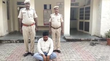 आमेर: चंदवाजी थाना पुलिस ने डंपर चोरी के मामले में कार्रवाई करते हुए एक ईनामी बदमाश को किया गिरफ्तार
