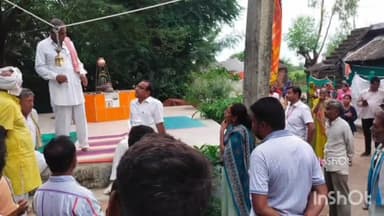 बाबई: सांगाखेड़ा खुर्द एवं पाटनी में विधायक विजयपाल सिंह ने ग्रामीणों से की मुलाकात, सुनीं समस्याएँ