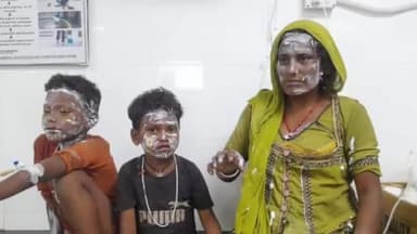 सैफई: गोल चक्कर के पास पोटाश और गंधक से हुआ धमाका, कई लोग हुए घायल