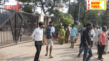 शिवाय के कार्यकर्ताओं ने बछवारा सीईओ को गाड़ी से उतारा