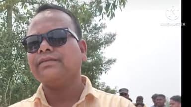 लापुंग: सरसा गांव में सड़क मरम्मती कार्य का पूर्व मंत्री बंधु तुर्की ने किया निरीक्षण