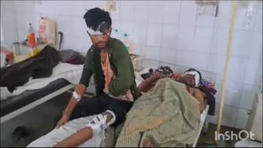 शिवपुरी नगर: खुर्रका गांव के पास भैंस से टकराने के कारण बाइक सवार दो युवक हुए घायल, इलाज जारी