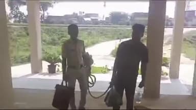 गायघाट: बेनीबाद से मारपीट मामले में फरार चल रहे एक आरोपी को गिरफ्तार कर भेजा गया जेल