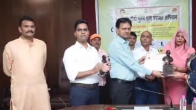 पन्ना: जिले की 16 टीबी मुक्त ग्राम पंचायतों को मिला पुरस्कार, कलेक्टर ने सरपंचों को किया सम्मानित