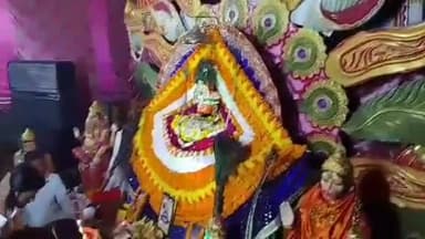 मुरादाबाद: डबल फाटक पर विशाल जागरण का आयोजन किया गया, भारी संख्या में लोग रहे उपस्थित