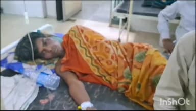 शिवपुरी नगर: मुंडेरी डिपो तालाब के पास ट्रैक्टर की टक्कर से बाइक सवार 3 लोग हुए घायल, जिला अस्पताल में कराया गया भर्ती