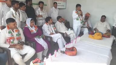 झुंझुनू: राजस्थान कांग्रेस कमेटी के सह प्रभारी, अखिल भारतीय कांग्रेस कमेटी के सचिव चिरंजीवी 1 दिन के दौरे पर आए झुंझुनू