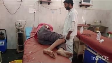 मिर्ज़ापुर: शहर कोतवाली के नारघाट में खंबे की लाइट बनाते समय गिरने से नगर पालिका का संविदा कर्मचारी घायल, ट्रामा सेंटर में इलाज जारी