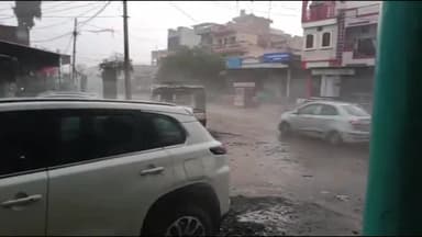 झिरन्या: झिरन्या में बेमौसम बारिश और ओलावृष्टि से किसानों की फसलें बर्बाद, चिंता बढ़ी