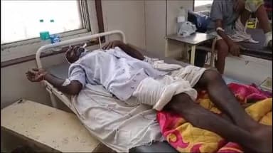 शिवपुरी नगर: छर्च थाना क्षेत्र में बेटे से विवाद के बाद युवक ने पिता को पीटा, घायल पिता को जिला अस्पताल में भर्ती किया गया