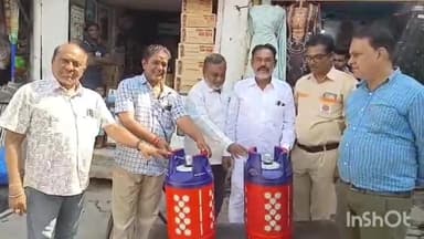 मकराना: सदर बाजार में गैस सुरक्षा शिविर में आमजन को किया गया जागरूक