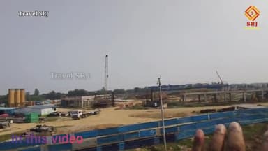 देखें वर्ल्ड कप स्टेडियम का निर्माण | Varanasi International Cricket Stadium Development | Trave l SRJ