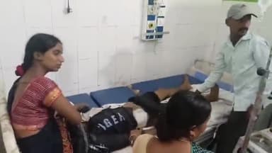 हिलसा: हिलसा रेलवे स्टेशन पर फोन पर बात करते हुए युवक मालगाड़ी की चपेट में आया, घायल