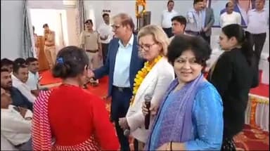 शिवपुरी नगर: अंतर्राष्ट्रीय दूरसंचार संघ की सचिव शिवपुरी में, ड्रोन दीदी और लखपति दीदी से की मुलाकात