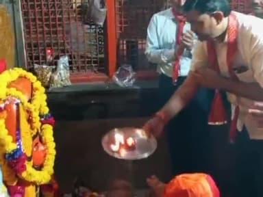 मंदसौर: धानमंडी स्थित बालवीर हनुमान मंदिर में सुंदरकांड पाठ और महाआरती का हुआ आयोजन, कांग्रेस विधायक विपिन जैन रहे मौजूद