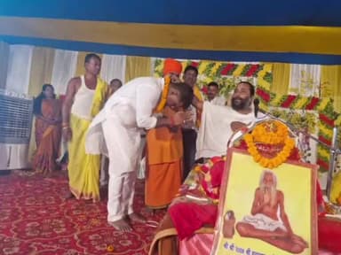 उदवंत नगर: उदवंत नगर प्रखंड क्षेत्र में आयोजित महायज्ञ में शामिल हुए बीजेपी प्रदेश कार्य समिति के सदस्य