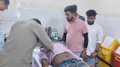 धनौरा: गजरौला की तिगरी रोड पर तेज रफ्तार बाइक सवार युवक डिवाइडर से टकराया, हालत गंभीर