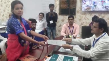 पीरटांड: गिरिडीह विधानसभा चुनाव के लिए शुक्रवार को तीन नाम निर्देशन पत्र दाखिल किए गए