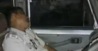 फुलवारी: फुलवारी शरीफ थाना क्षेत्र में गश्त के दौरान ASI शंभू यादव सोते पाए गए