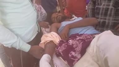 हाथरस: गांव सलेमपुर में बिजली का पुल टूटकर गिरने से एक युवक गंभीर रूप से घायल, जिला अस्पताल में कराया गया भर्ती