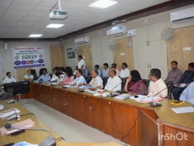 नागौर: नागौर जिला कलेक्ट्रेट सभागार में निर्वाचन से जुड़े प्रकोष्ठ प्रभारियों की बैठक का आयोजन, निर्वाचन पर्यवेक्षक रहे मौजूद