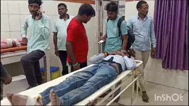 ठाकुर बाबा रोड पर तेज रफ्तार स्विफ्ट कार ने बाइक में टक्कर मारी, भाई-बहन गंभीर रूप से घायल