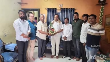 बाबई: महाराष्ट्र के चिखली विधानसभा क्षेत्र में बूथ नंबर-201 पर BJP कार्यकर्ताओं से मिले माखननगर MLA ठाकुर विजयपाल सिंह