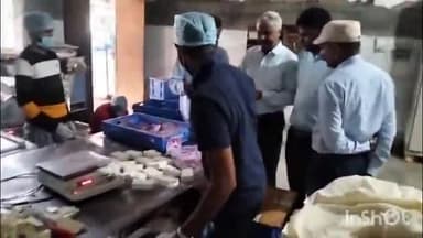 नागौर: नागौर में चिकित्सा एवं खाद्य विभाग की टीम ने शुद्ध आहार मिलावट पर वार अभियान के तहत कई जगह की कार्रवाई