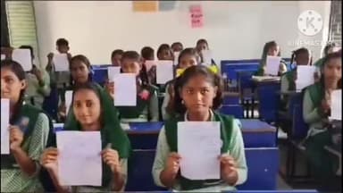 गुमला: जिले के सभी स्कूलों में चुनावी साक्षरता क्लब गतिविधि के तहत पत्र लेखन का आयोजन किया गया #MummyPapaVoteDo