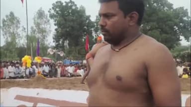 रायबरेली: हरचंदपुर में व्यायाम मंडल तरुण समाज द्वारा उत्तर प्रदेश राज्य मंत्री की मौजूदगी में आयोजित हुआ विशाल दंगल