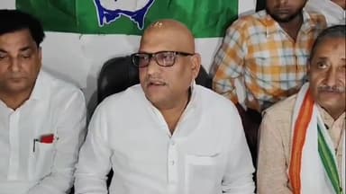मुरादाबाद: यूपी कांग्रेस प्रदेश अध्यक्ष अजय राय मुरादाबाद पहुंचे, भाजपा पर जमकर साधा निशाना