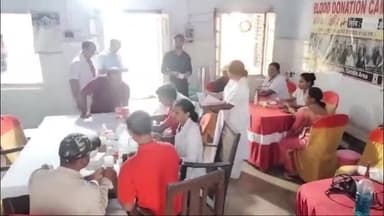 गिरिडीह: सतर्कता जागरूकता अभियान के तहत सीसीएल के बनियाडीह कोलियरी स्थित लंकास्टर अस्पताल में रक्तदान शिविर का आयोजन किया गया
