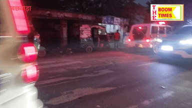 बेगूसराय जिला अधिकारी Jhamatiya छठ घाट का निरीक्षण करने पहुंचे