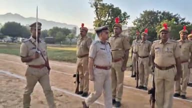 अजमेर: सरदार वल्लभभाई पटेल की जन्म जयंती पर पुलिस लाइन परिसर के ग्राउंड में मनाया गया राष्ट्रीय एकता दिवस