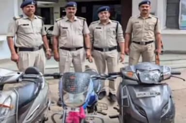 ग्वालियर गिर्द: ग्वालियर: महाराजपुरा और मुरार पुलिस ने एक वाहन चोर को पकड़ा