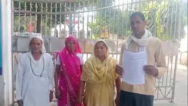 बरेली: भोजीपुरा थाना क्षेत्र के ग्राम खितोसा की महिला ने ग्राम प्रधान पति पर जमीन पर कब्जा करने का आरोप लगाया