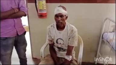 देवरी ग्राम में राहगीर युवक को बाइक सवार ने मारी टक्कर, घायल का जिला अस्पताल में उपचार जारी