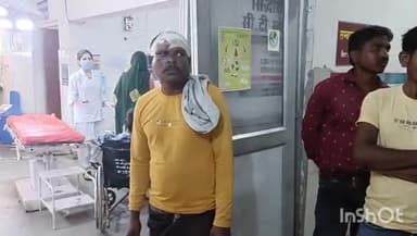 गुडरी ग्राम में पुताई के दौरान छत से गिरकर मजदूर हुआ घायल, जिला अस्पताल में भर्ती