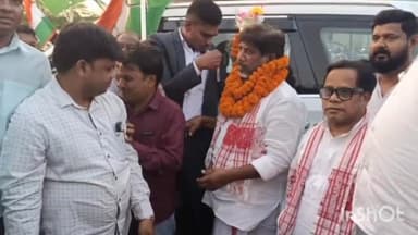 दुलमी: तेलंगाना के उपमुख्यमंत्री का रामगढ़ विधानसभा के गोला प्रखंड में स्वागत