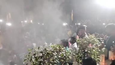 पोरसा: पोरसा मुक्तिधाम में चतुर्दशी पर पूर्वजों को दीपदान, अधिकारी और राजनेता भी शामिल हुए