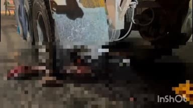 मुज़फ्फरनगर: सिविल लाइन थाना क्षेत्र के मानवीय चौक पर एक बाइक सवार को ट्रक ने कुचला, मौके पर हुई दर्दनाक मौत