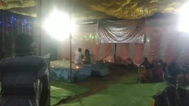 आडकाछेपडा गाँधीवार्ड में हुआ गौरा गौरी पूजा का भव्य आयोजन दीपावली पर्व पर।