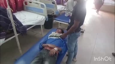 हाथरस: गांव सात बड़ामनी में गंधक पोटाश पिस्ते समय युवक के चेहरे पर लगी एट, घायल अवस्था में अस्पताल में उपचार जारी