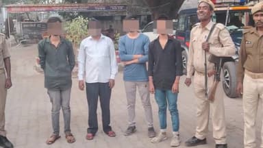 हरदोई: कोतवाली शहर पुलिस ने मोहल्ला आलू थोक निवासी धर्मेंद्र से मारपीट करने वाले चार अभियुक्तों को किया गिरफ्तार