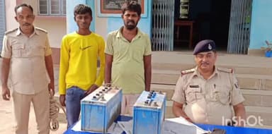 बौंसी: राजस्थानी होटल के पास से बैटरी चोरी करने वाले दो चोर गिरफ्तार, पुलिस ने भेजा जेल