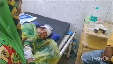 शिवपुरी नगर: पति के साथ मायके जाते समय महिला बाइक से गिरकर घायल, जिला अस्पताल में भर्ती